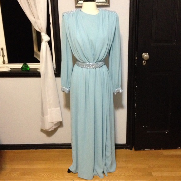 Jack Bryan Dresses & Skirts - Vintage Sky Blue Gown
