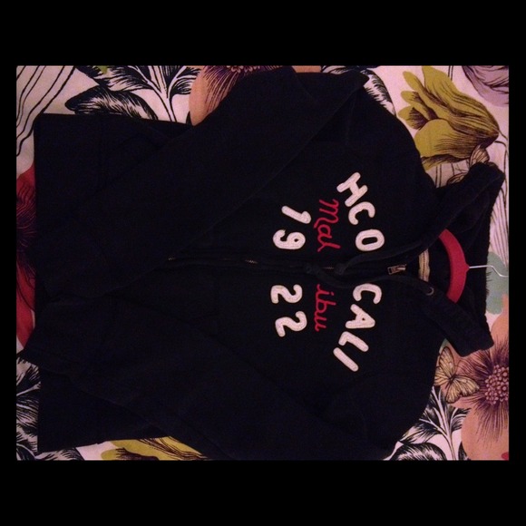 *SALE*Hollister zip-up hoodie sweater - Picture 1 of 3
