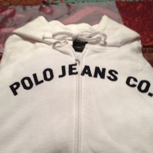 Polo hooded sweatshirt