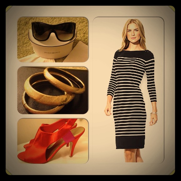 Chic look! 👓👗👒