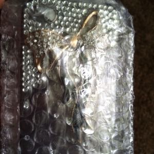 Crystal bow 3d apple iPhone 4 case