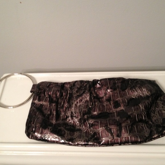 Faux patent leather