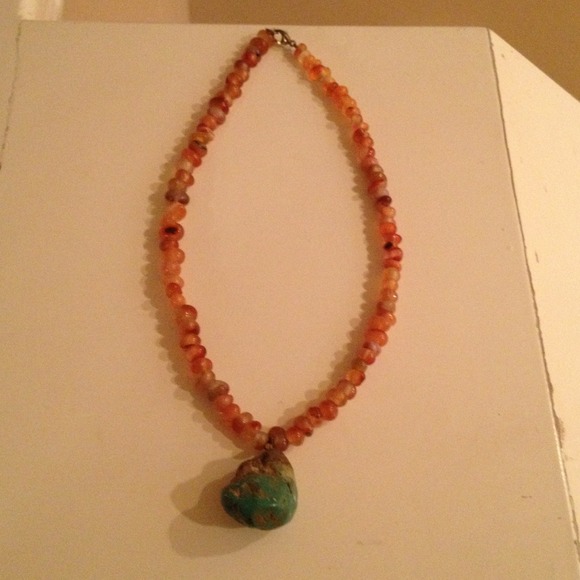 Turquoise necklace - Picture 2 of 2