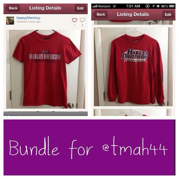 Harley Davidson Shirt Bundle