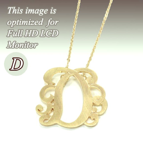 Single initial necklaces 21.00 - Picture 1 of 1