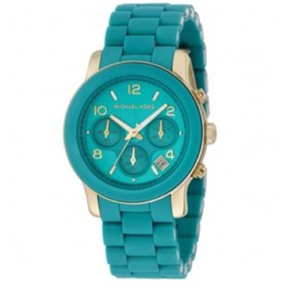 Teal Michael Kors watch Not selling looking for..