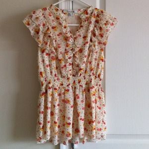 FOREVER 21 floral top