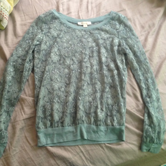 See through top green!