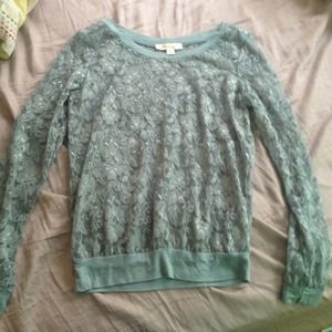 See through top green!