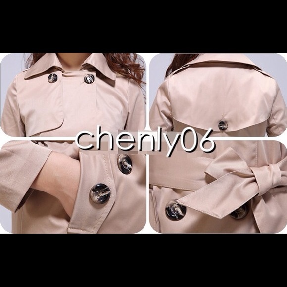 🚫Sold🚫Spring trench coat - Picture 3 of 4