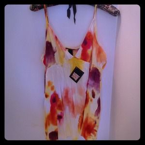 Price Reduced!!! Lucky Brand Watercolor Cami-NWT!