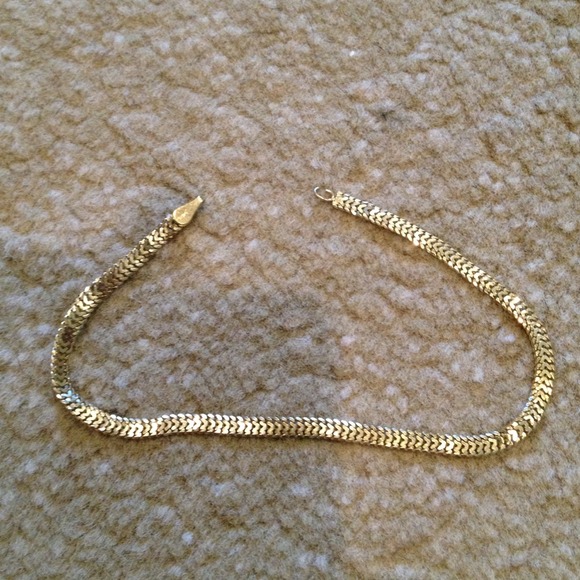 14k gold ankle bracelet