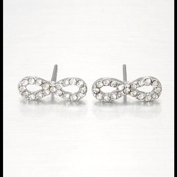 Infinity earrings 15.00 also in gold - Picture 1 of 1