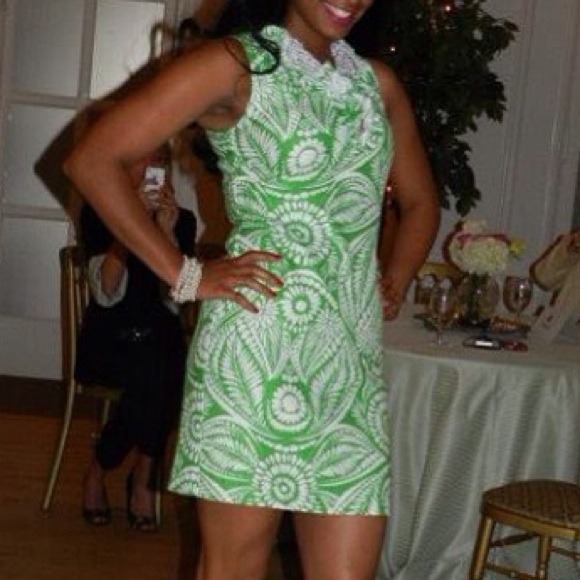 Kate Spade Botanical Bonnie Ruffle Shift Dress - Picture 2 of 4