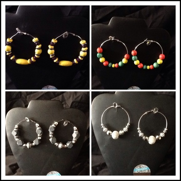 Designer HandMade Hoops - Picture 4 of 4