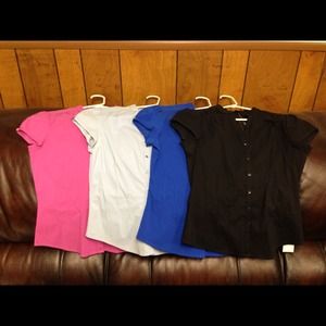 ⭐Reserved⭐ 4 Express Button up Tops