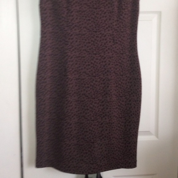 KATE HILL LEOPARD DRESS - Knee Dress -Short Sleeve - Picture 2 of 4