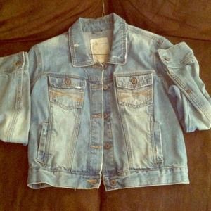 Reduced Aeropostale blue jean jacket
