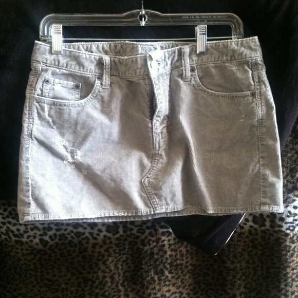 Amerian eagle gray mini skirt