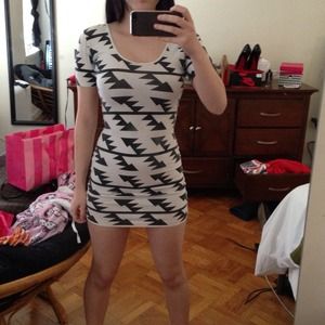 American apparel bodycon dress size small