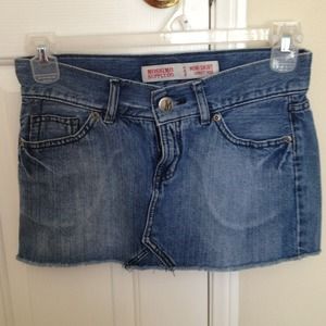 Denim skirt