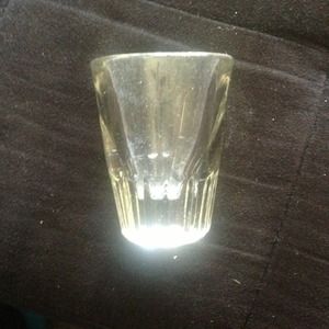 Clear shotglass