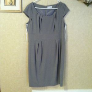 Calvin Klein gray dress