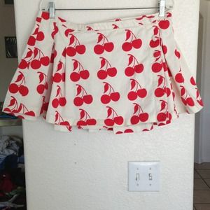 ⛔Sold⛔Off white cherry pattern.