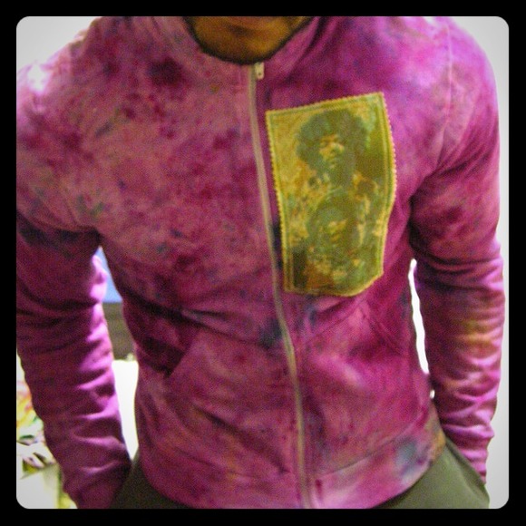 Vintage Soft Cotton Fleece Zip Jacket - Picture 1 of 2