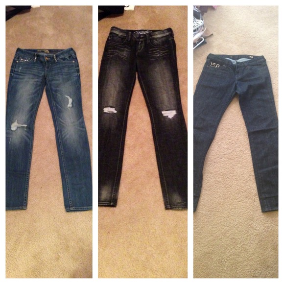 Sold Express jean bundle size 2 regular