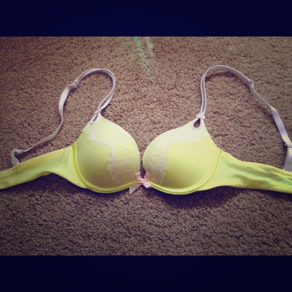 Yellow sexy little things bra *TRADED*