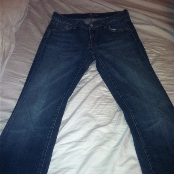 7 for all mankind jeans size 27