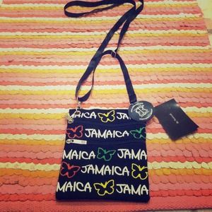 Reserved!Cute over the shoulder Bag from Jamaica!