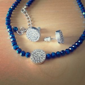 Trendy Necklace & Earring Set