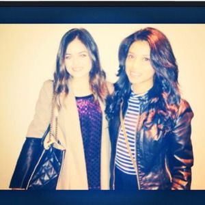 Leather jacket and ill include the crop top