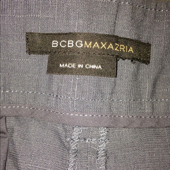 **Reduced**BCBGMaxAzria Navy Blue work pant - Picture 3 of 4