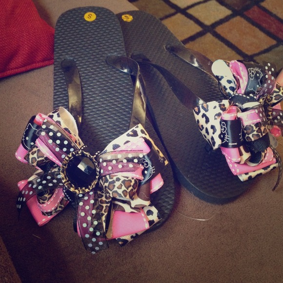 Custom made flip flops