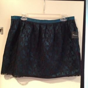 Emerald Lace Skirt