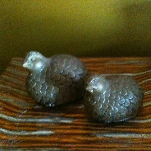Vintage Gucci salt and pepper shakers!
