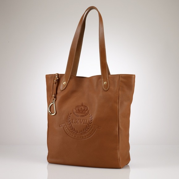 Lauren by Ralph Lauren leather Putnam tote
