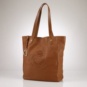 Lauren by Ralph Lauren leather Putnam tote
