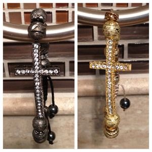 Gold & Silver Cross Bracelets!🍁