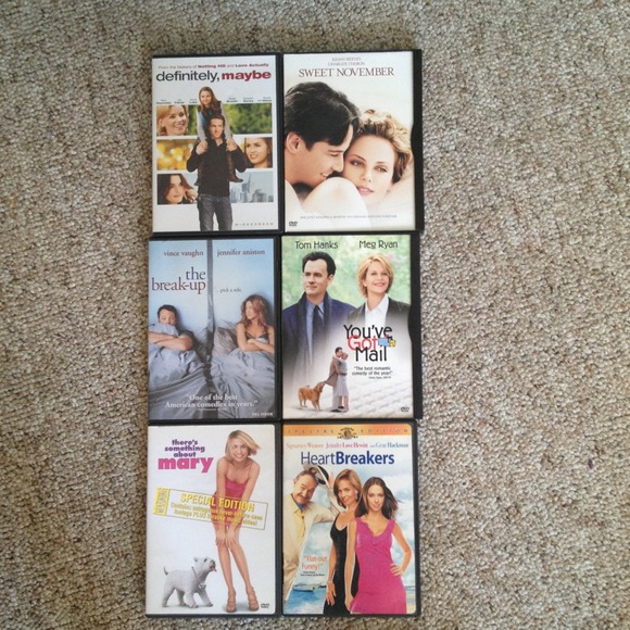 6 DVDs