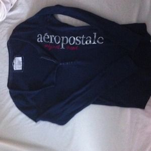 Aeropostale long sleeved stretch thermal style top