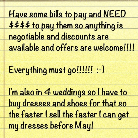Everything must SALE SALE SALE!!!!!!!!