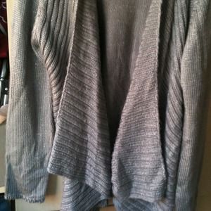 Silver shimmery sweater
