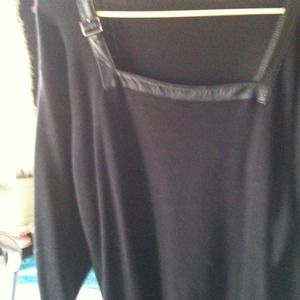 Biker style sweater. SOLD to tl