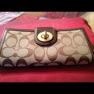 Coach wallet.