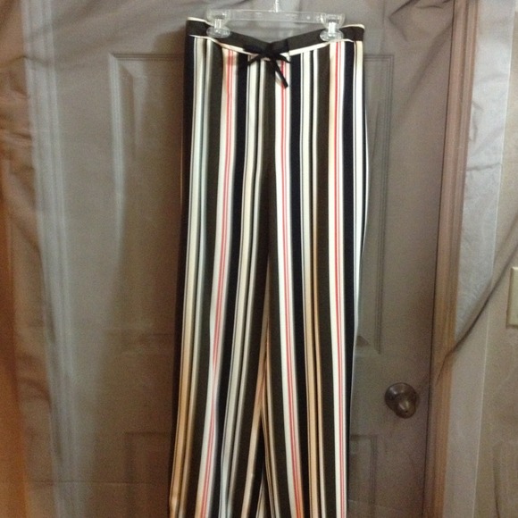 Liz Claiborne Pants - NEW striped light pants by Liz Claiborne💙silk