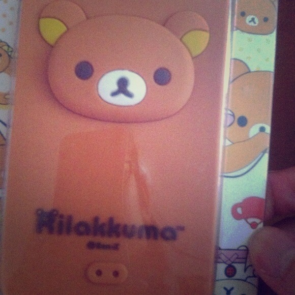 (On sale)iPhone 4/4s cases Rilakkuma bear
